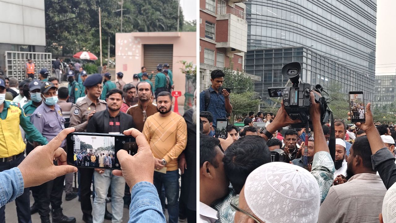 এভারকেয়ারের সামনে কমানো যাচ্ছে না ভিড়, চলছে সেলফি-ফটোশুট